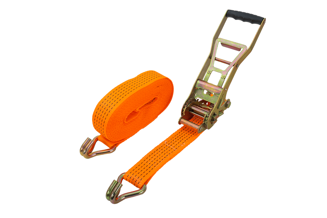 2-Part Cargo lashing | 50mm | ORANGE | LC 2500daN | BF 5000daN | ERGO