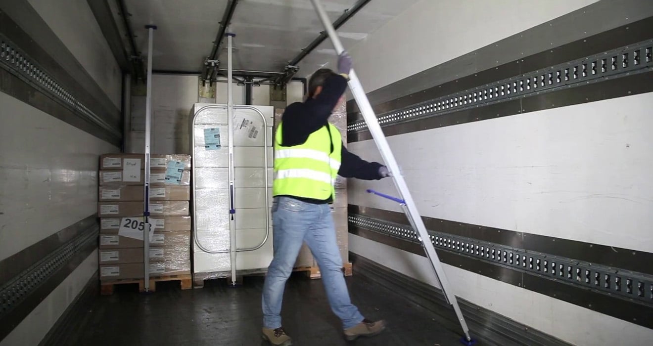 ERGOBAR - aluminium ergonomic cargo bar, LC 150daN