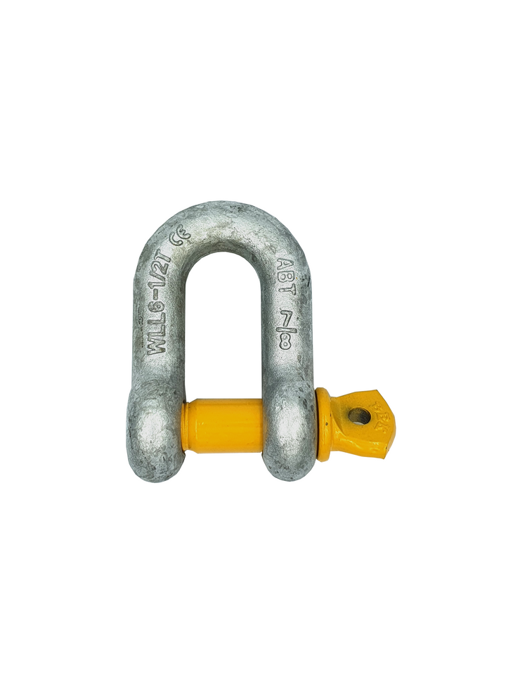 Dee shackles, screw pin type