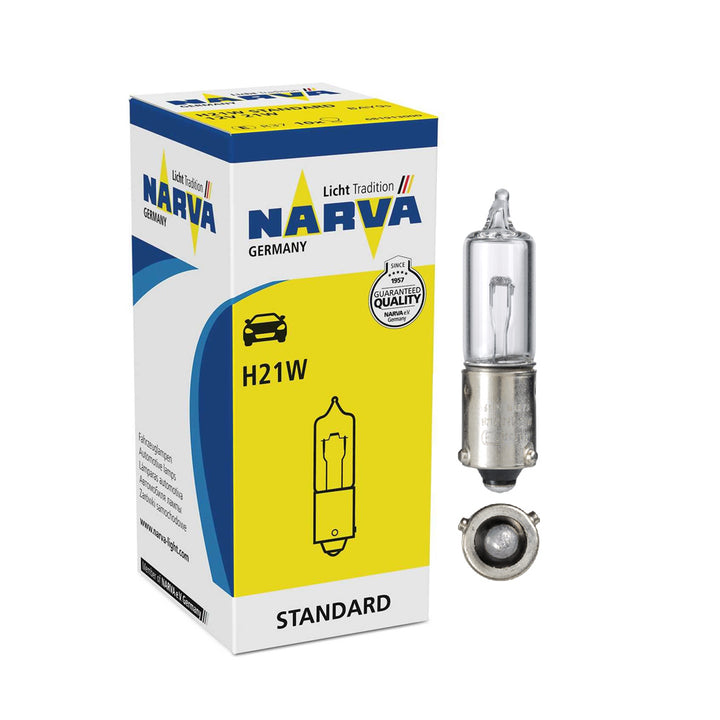 Light bulb, H21W 12V, 21W BAY9s