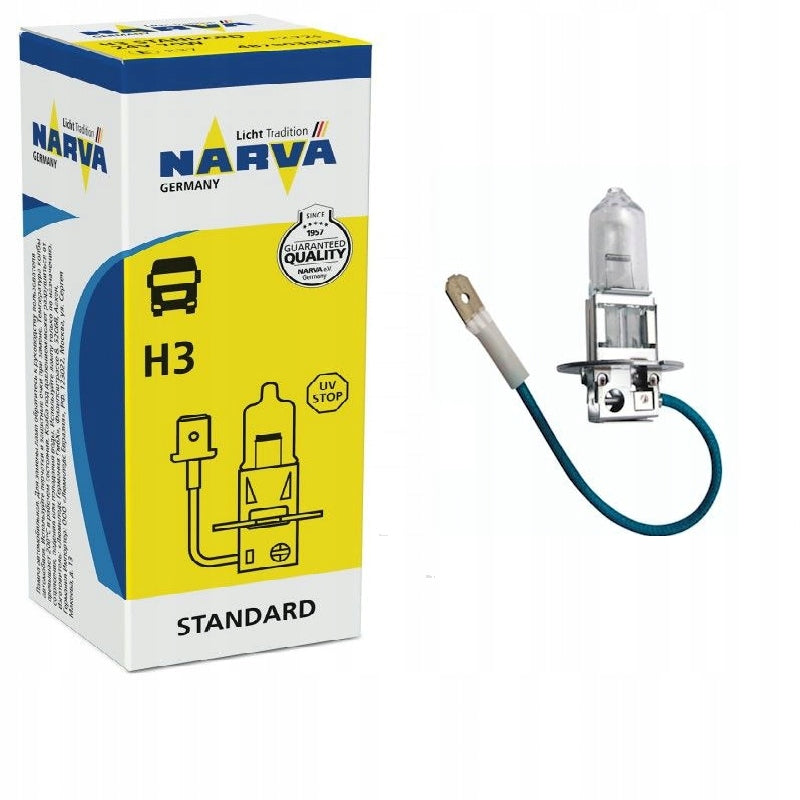 Headlight bulb, H3 12V 70W PK22s