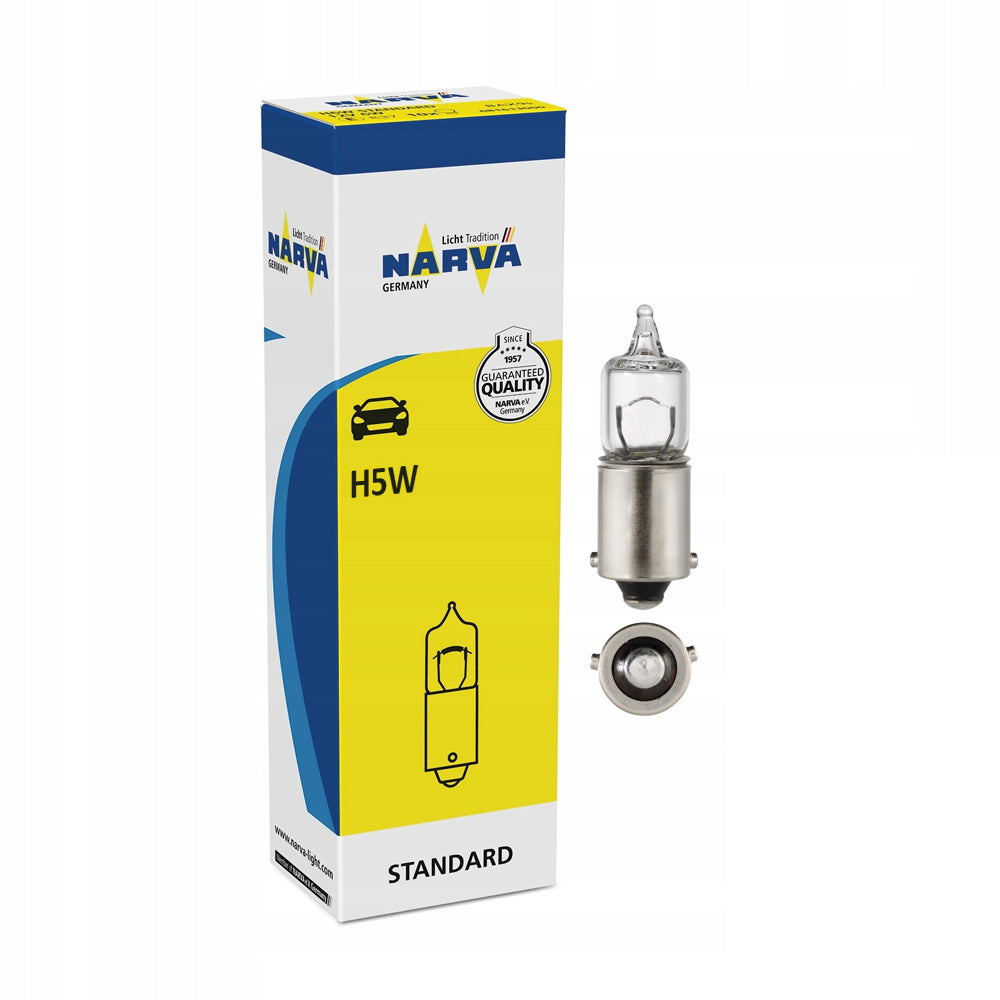 Light bulb, H5W 12V, 5W BA9s