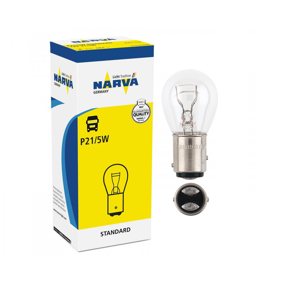 Signaling bulb, P21/5W 24V BAY15d, double filament