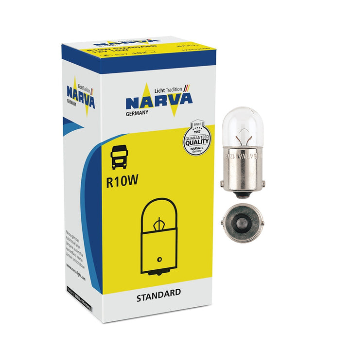 Signaling bulb, R10W 24V, 10W BA15d