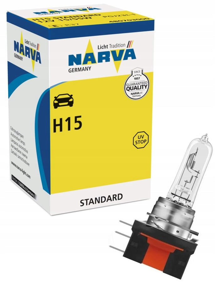 Headlight bulb, H15 12V 15/55W PGJ23t-1