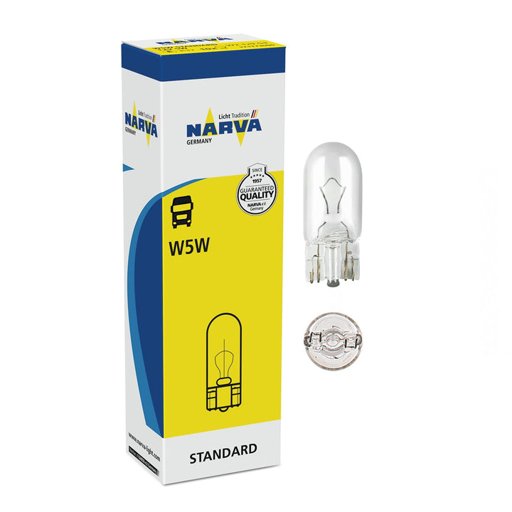 Interior bulb, W5W 24V 5W, W2.1x9.5d
