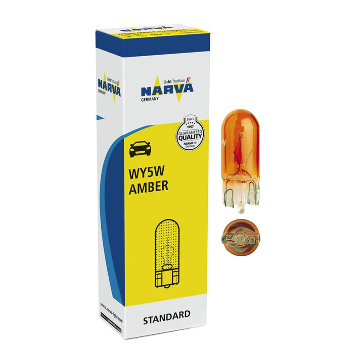 Signaling bulb, WY5W 12V 5W, W2.1x9.5d