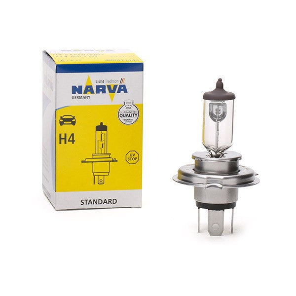Headlight bulb, H4 12V 60/55W P43t