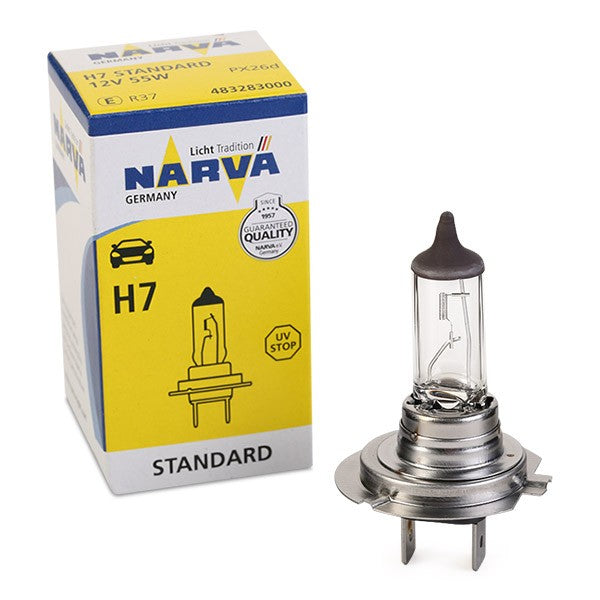 Headlight bulb, H7 12V 55W PX26d