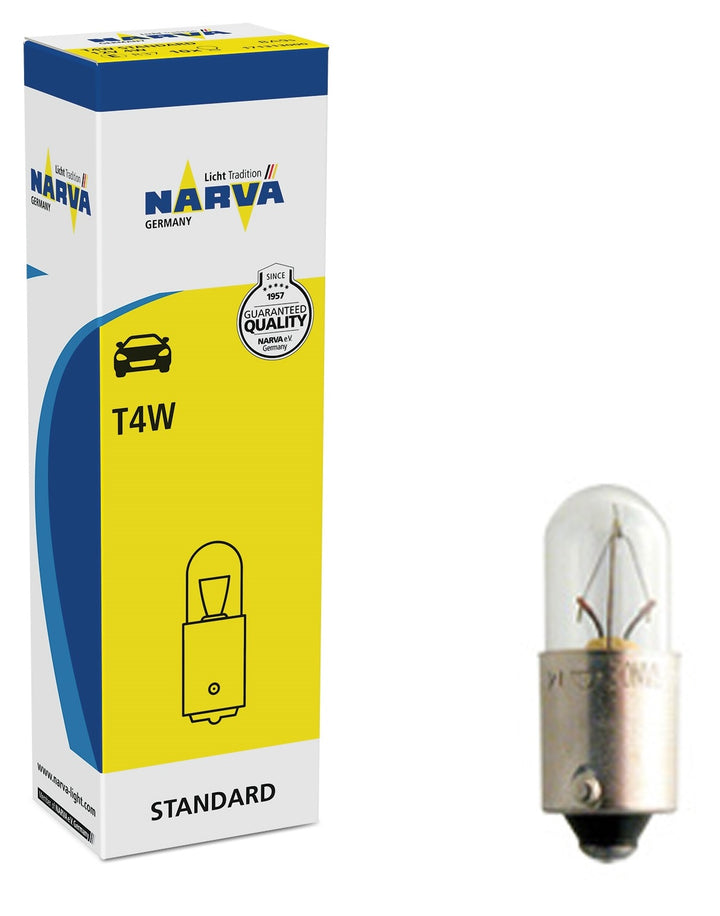 Signaling bulb, T4W 12V, 4W BA9s