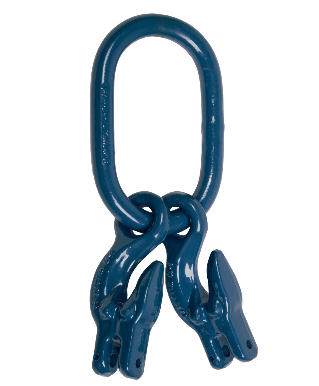 Master link assemblies with grab hooks, G100 for 1-2 leg chain sling