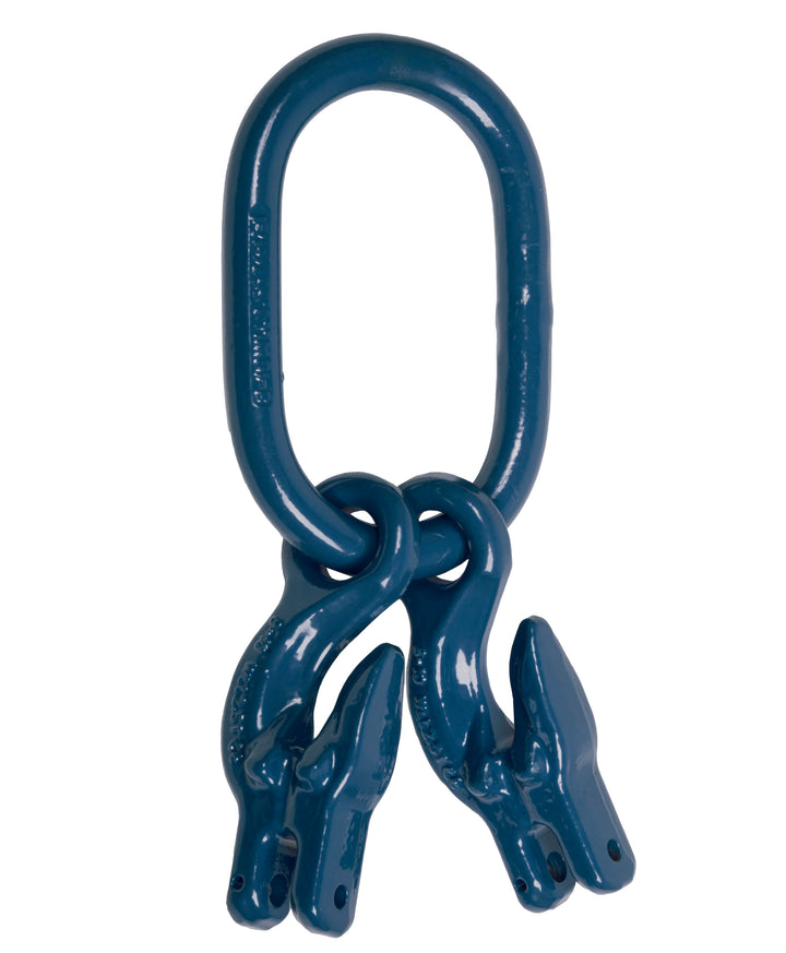 Master link assemblies with grab hooks, G100 for 1-2 leg chain sling