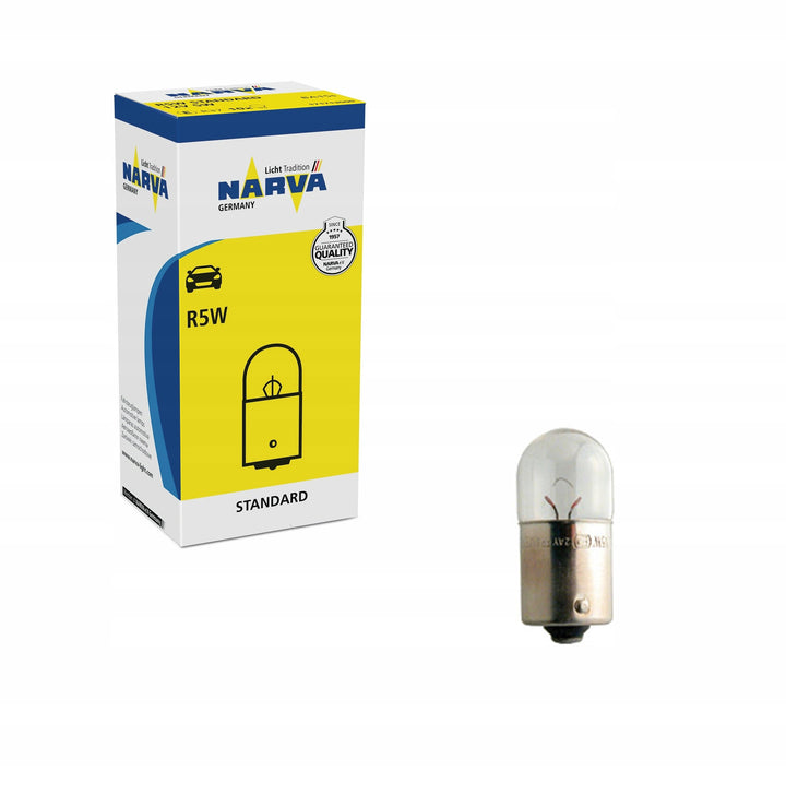 Signaling bulb, R5W 12V, 5W BA15s