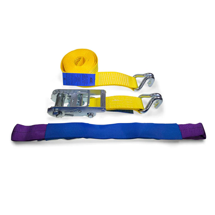 2-Part Recovery lashing | 50mm | BF 5000daN | 4m + Wheel sling