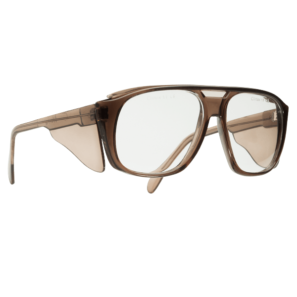 Safety goggles c/w side protectors
