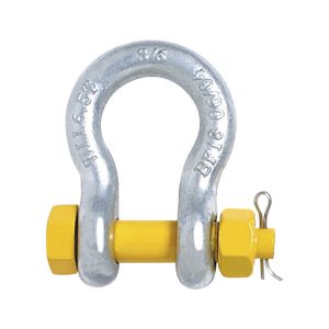 Bow Shackle 6.5T 7/8" with bolt