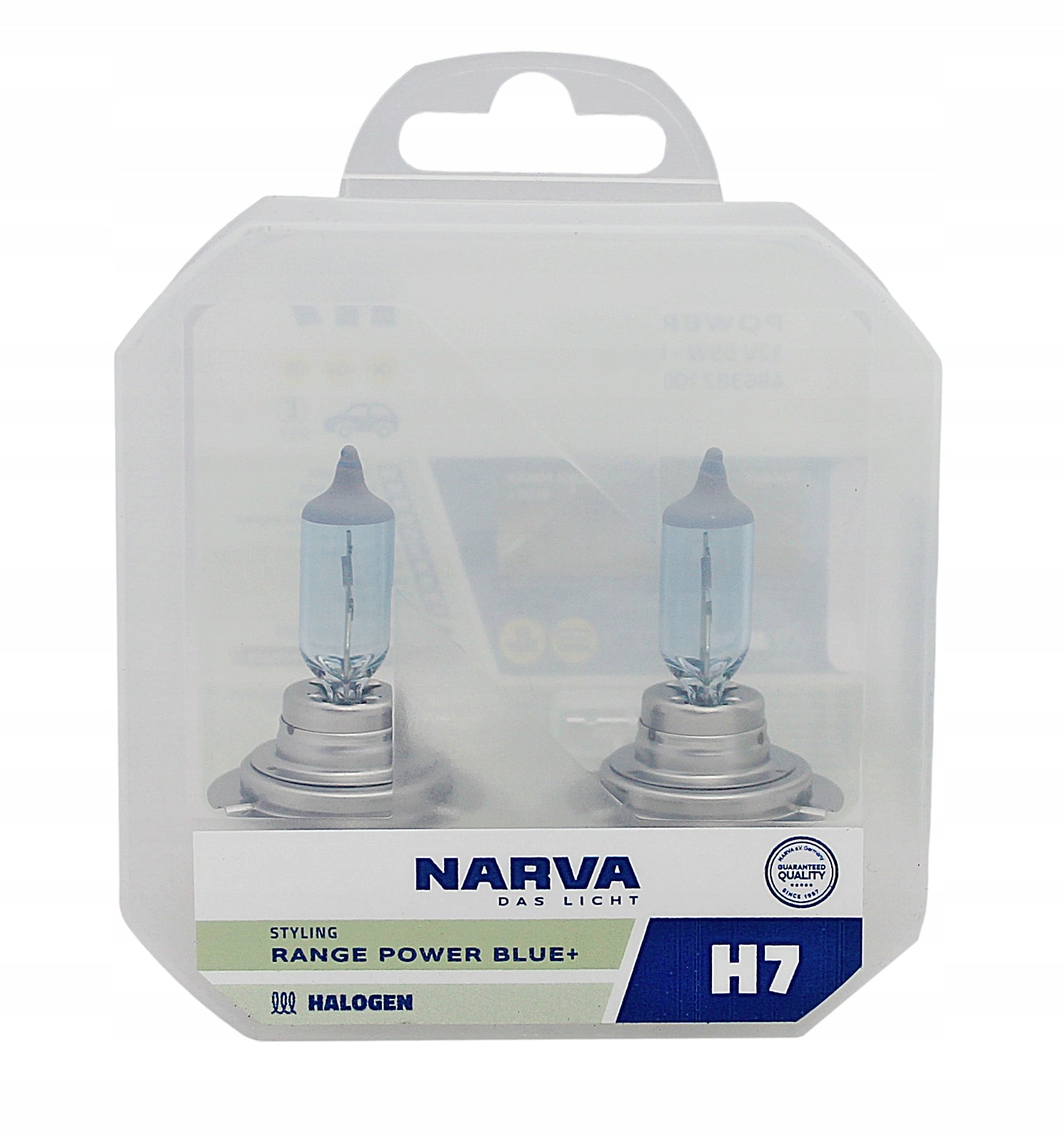 Headlight bulb, H7 12V Range Power Blue+ Stylish White 55W PX26d