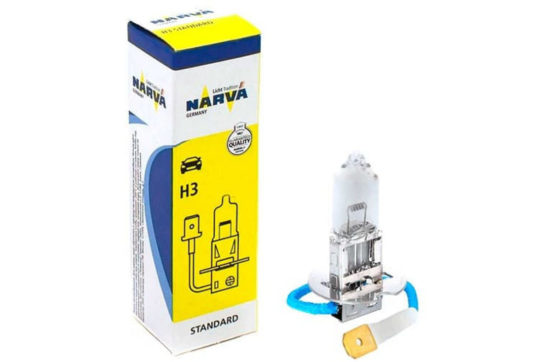 Headlight bulb, H3 12V 55W PK22s