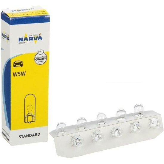 Interior bulb, W5W 12V 5W, W2.1x9.5d