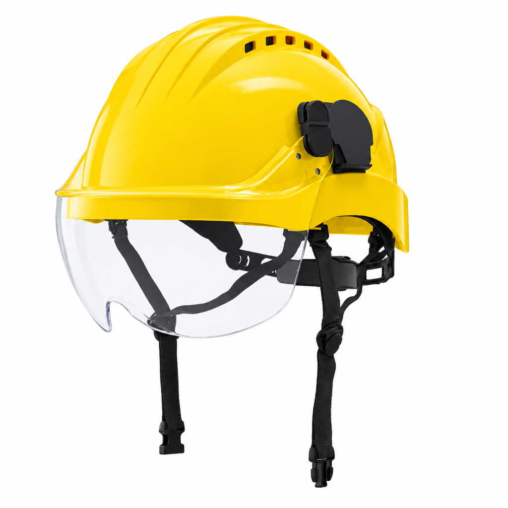 Helmet with visor, Curro hardhat
